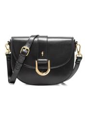 Black classic women's handbag TOREC-0879B-99(Z25), front product view on white background.