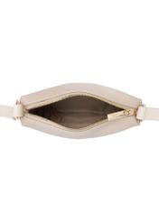 Small beige women's handbag TOREC-0882-1B(W26), product view inside on white background.