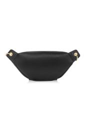 Black women's waist bag TOREC-0788C-99(Z25) - product view from the back on a white background.