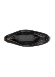 Leather medium women's croco handbag TORES-1022E-99(Z25), view of the inside of the product on a white background.