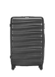 Large suitcase on wheels WALAB-0081-99-28(W26), front view of the product on a white background.