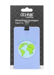Luggage tag AW-012-0009-61(W25), front view of the product on a white background.