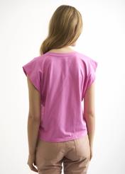 Pink Women's Basic T-shirt TSHDT-0085-31(W22)-04