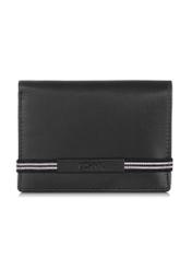 Men's leather wallet with elastic band PORMS-0516-99(W24)-01