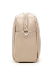 Women's shoulder bag in cool beige color TOREC-1342-1K(Z26), side view of the product on a white background.