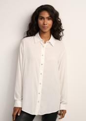 Women's long shirt with rhinestones KOSDT-0140-12(Z22)-02