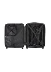 Small suitcase on wheels WALAB-0067-9B-19(W26), product view inside on white background.