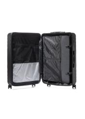 Large wheeled suitcase WALAB-0088-99-28(W26), interior view on a white background.