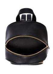 Black women's backpack TOREC-1263-9F(Z26), product view from above on a white background.