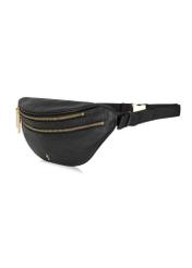 Women's black leather kidney TORES-0721B-99(W24)-02