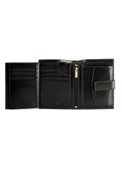 Large men's leather wallet PORMS-0678-99(W26), product view inside on white background.