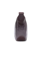 Small burgundy women's handbag TORES-1374-4D(Z26) - side view of the product, on a white background.