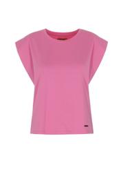 Pink Women's Basic T-shirt TSHDT-0085-31(W22)-02