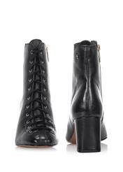 Women's leather boots on a post BUTYD-0809A-99(Z23)-03