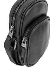 Black men's leather bag TORMS-0409C-99(Z24)-06