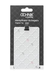 Luggage tag AW-012-0007-12(W25), front view of the product on a white background.