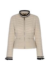 Women's quilted jacket with ribbons KURDT-0294-81(W23)-03