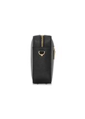 Black women's handbag TOREC-0003J-99(Z25), side view on white background.