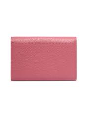 Pink small women's wallet PORES-1017-5B(Z26) - product view from the back, on a white background.
