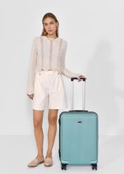 Medium suitcase on wheels WALAB-0053-63-24(W24)