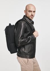 Black men's backpack TORMN-0350-99(W25)