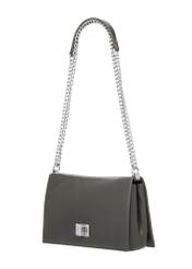 Graphite small women's handbag TOREC-1282-9D(Z26) - diagonal product view, on a white background.
