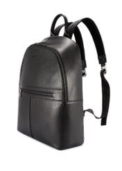 Large men's leather backpack TORMS-0493-99(W26) - diagonal product view, on a white background.
