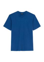 Men's dark blue T-shirt TSHMT-0134-17(Z25), front view of the product on a white background.