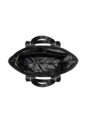 Black large shopper bag TOREN-0325-99(Z25)
