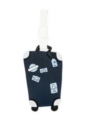Luggage tag AW-012-0012-7D(W26), front product view on white background.