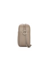 Beige small women's handbag TOREC-1285-1B(Z26) - side view of the product, on a white background.