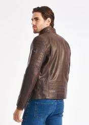 Men's leather jacket KURMS-0287-1259(Z22)-03