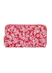 Large women's wallet in floral pattern POREC-0372-15(W24)-01