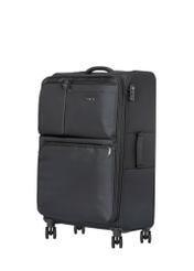 Large suitcase on wheels WALNY-0048-99-28(W26), diagonal product view on a white background.
