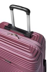 Large wheeled suitcase WALAB-0040-5B-28(W26) – close-up of a detail, on a white background.