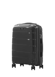 Small suitcase on wheels WALPP-0025-99-19(W26), diagonal product view on white background.