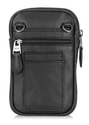 Men's embossed leather pouch PORMS-0515A-99(W23)-03