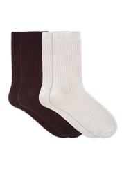Set of women's long socks ZESDT-0047-00(Z26), product view from the front on a white background.