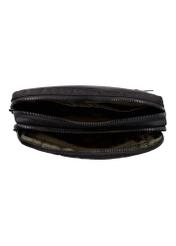 Black men's cosmetic bag TORMN-0429-99(Z26), product view inside on white background.