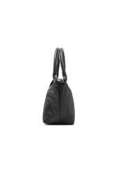 Small black women's handbag TOREN-0318-99(Z25) - side view of the product on a white background.