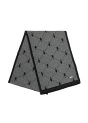 Double-sided gray women's scarf SZADT-0158-95(Z25), view of the folded product on a white background.
