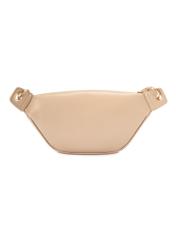 Beige women's compact waist bag TOREC-0788C-81(Z25), product view from the back on a white background.