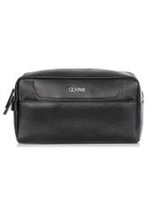 Men's leather cosmetic bag with logo TORMS-0298-99(W24)-01