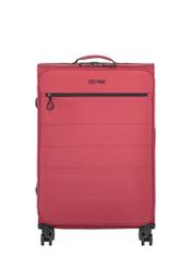Large suitcase on wheels WALNY-0045-4B-28(W26), front view of the product on a white background.