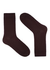 Set of women's long socks ZESDT-0047-00(Z26), front view of the second pair of the product on a white background.