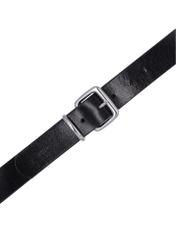 Women's leather belt PASDS-0312-99(Z24), product view from above on white background.