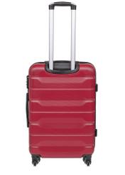 Set of 19''/24''/28'' trolley suitcases WALAB-0067-4D(W26), back view of the product on a white background.