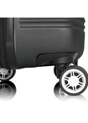 Small suitcase on wheels WALAB-0040-99-19(W24)-07