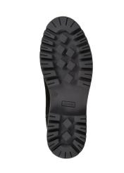 Women's black suede Chelsea boots BUTYD-1194-9E(Z26), view of the sole of the product on a white background.