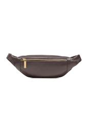 Brown women's waist bag TORES-1137A-89(Z25), back view of the product on a white background.